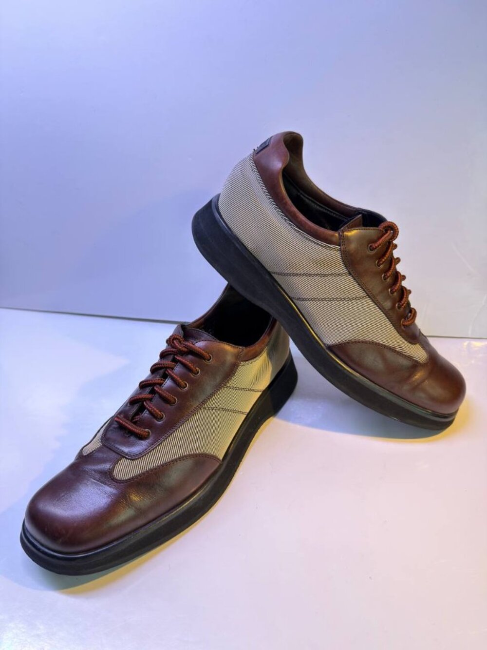 Salvatore Ferragamo Sport Vintage Sneakers – Men’s US 9.5 – Made in Italy - Picture 1 of 15